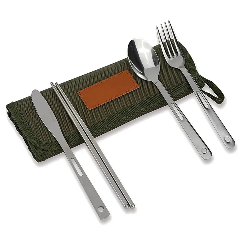 Roll-Up Kitchen Utensil Pouch