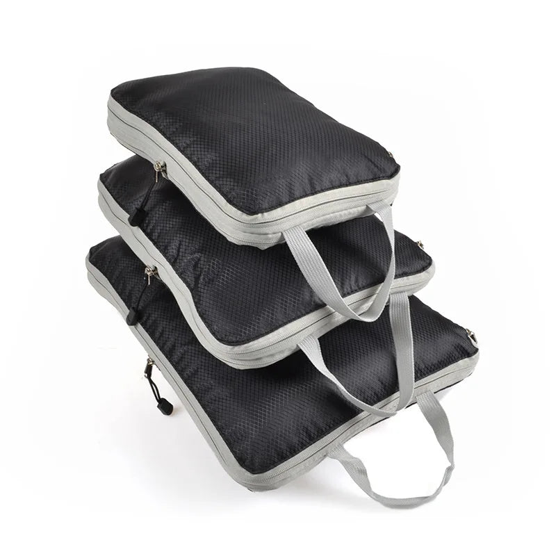 Foldable Compression Packing Cubes Set