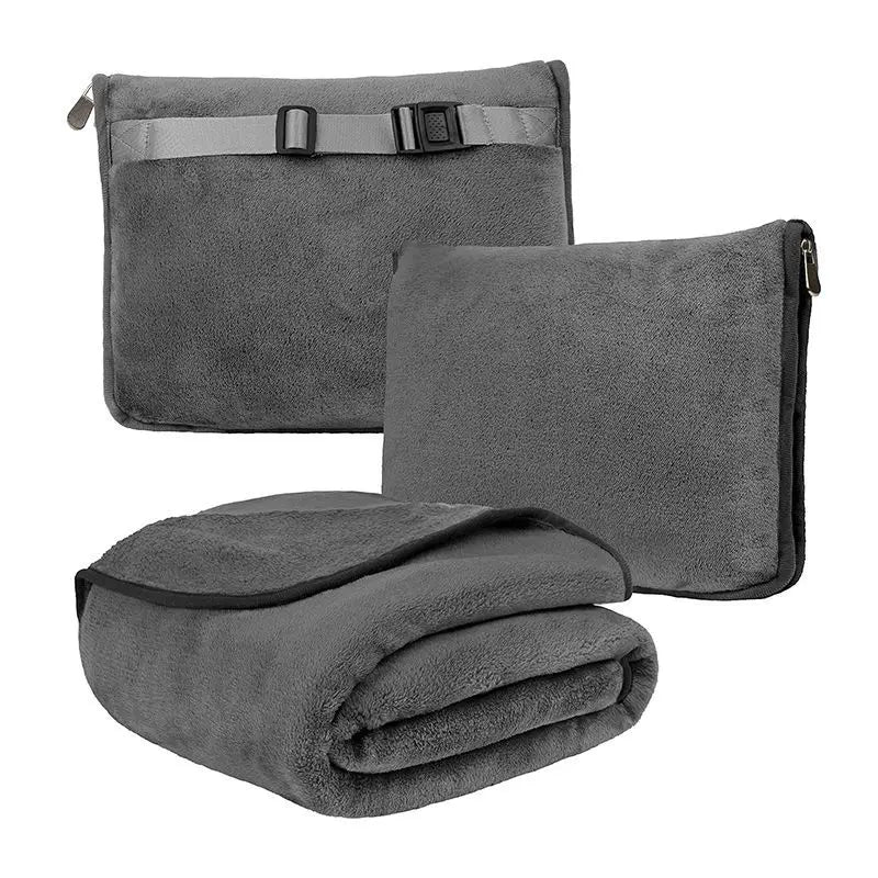 2-in-1 Travel Blanket and Pillow Set