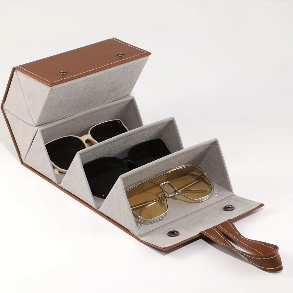 Multi-Slot Sunglasses Organizer Box