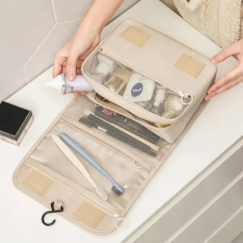 3-Piece Makeup and Toiletry Bag Set