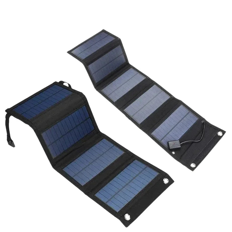 70/40W Portable Solar Power Bank Charger